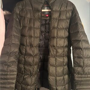 Vince Camuto Green Quilted Puffer Jacket